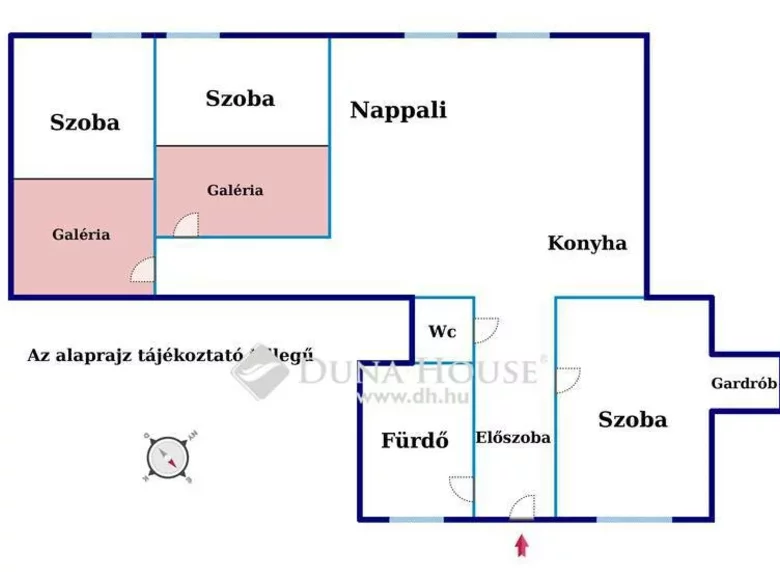 Mieszkanie 80 m² Budapeszt, Węgry