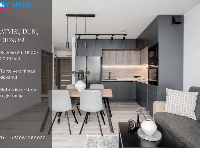 Квартира 4 комнаты 70 м² Вильнюс, Литва