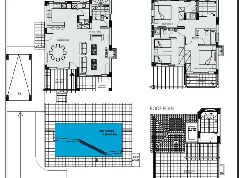 Дом 3 спальни 174 м² Куклия, Кипр