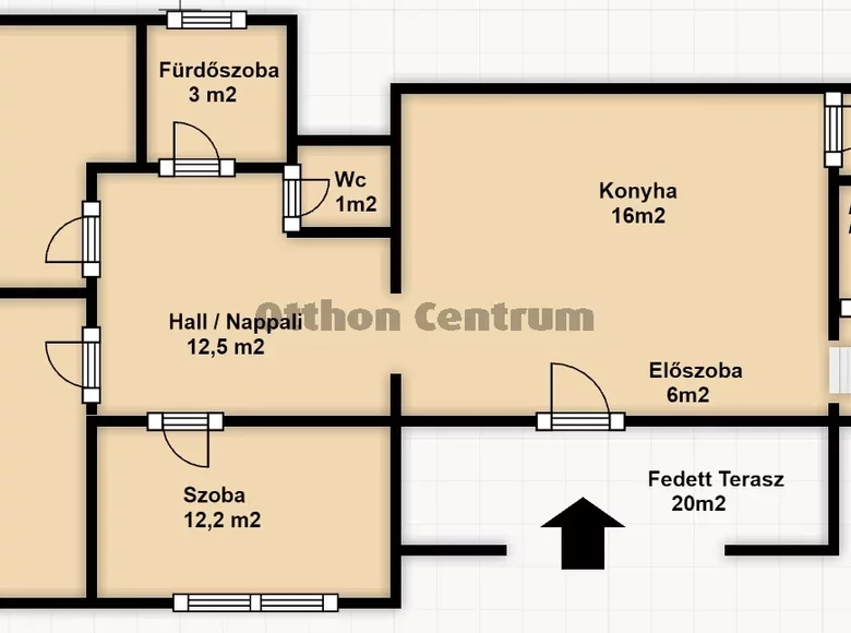 Haus 4 Zimmer 100 m² Hartau, Ungarn