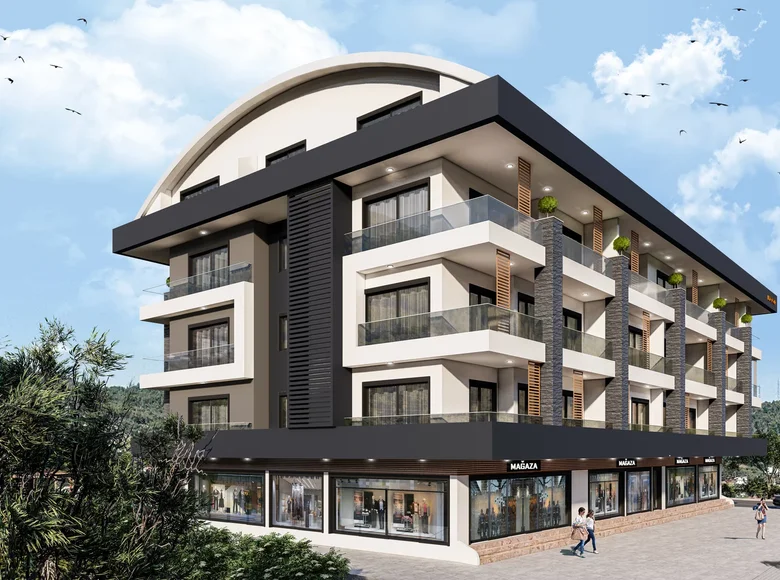 Квартира 2 комнаты 46 м² Оба, Турция