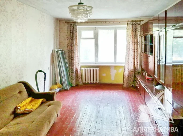 2 room apartment 44 m² Brest, Belarus