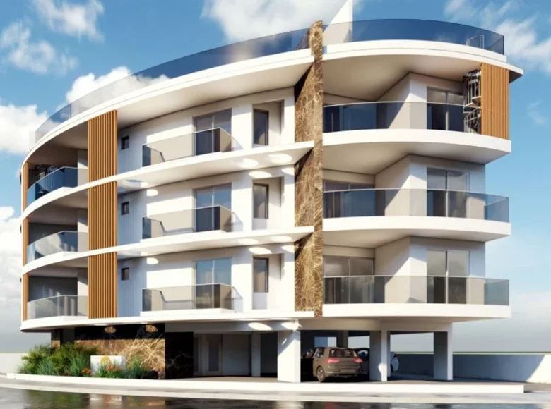 Mieszkanie 2 pokoi 94 m² Livadia, Cyprus