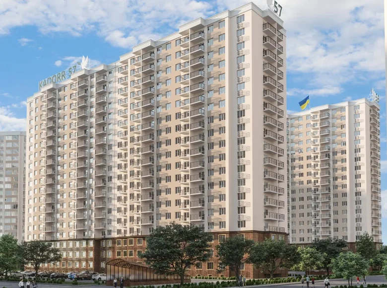 Квартира 2 комнаты 61 м² Одесса, Украина