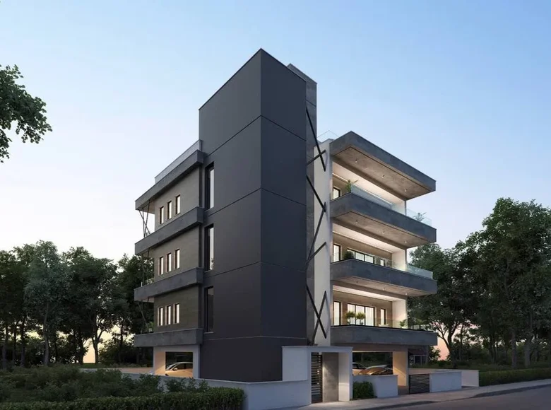 Mieszkanie 1 pokój 50 m² Pano Polemidia, Cypr