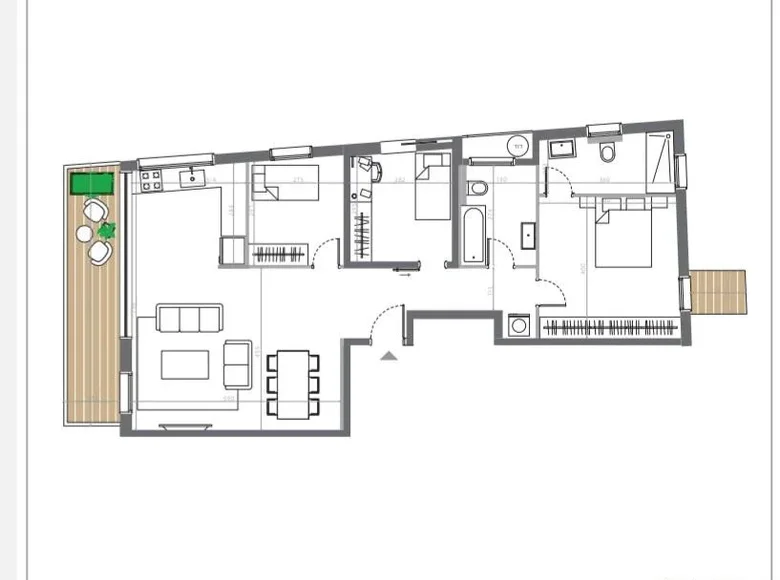 Apartamento 4 habitaciones 122 m² Tel Aviv-Yafo, Israel