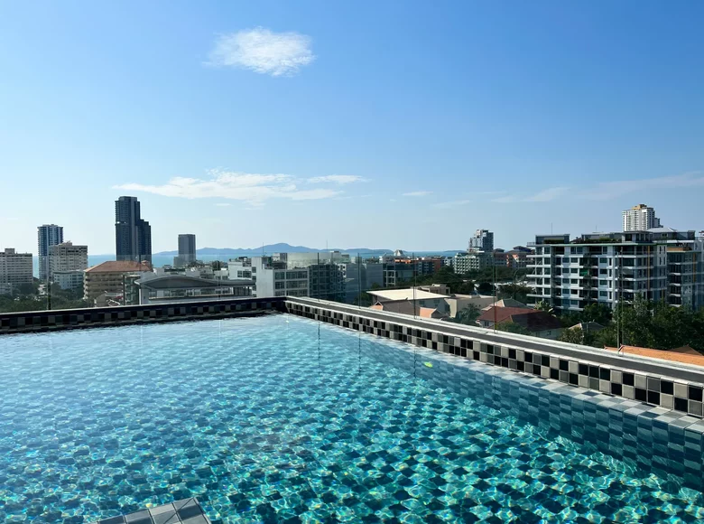 Mieszkanie 2 pokoi 37 m² Pattaya, Tajlandia