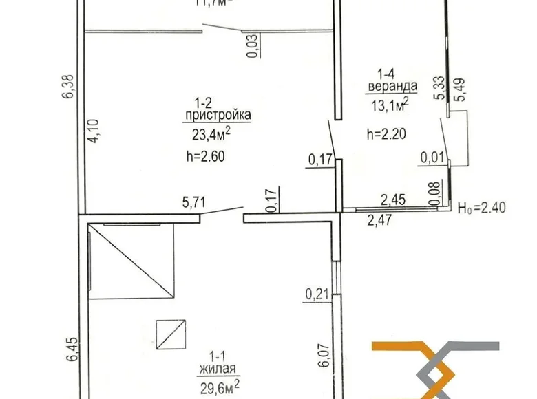 Dom 78 m² Siarazski sielski Saviet, Białoruś
