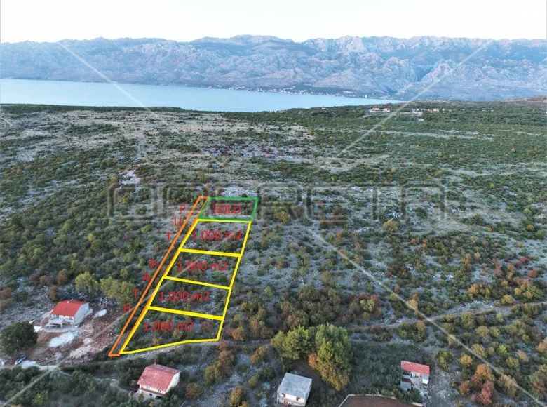 Grundstück 1 000 m² Opcina Posedarje, Kroatien