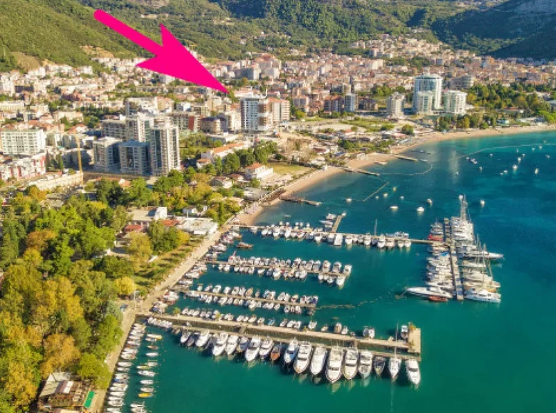 Mieszkanie 2 pokoi 65 m² Budva, Czarnogóra