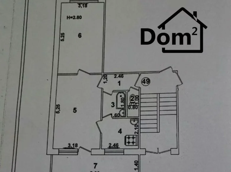 Квартира 2 комнаты 52 м² Ташкент, Узбекистан