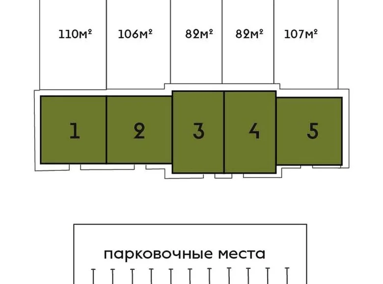 Apartamento 3 habitaciones 124 m² Kalodziscanski sielski Saviet, Bielorrusia