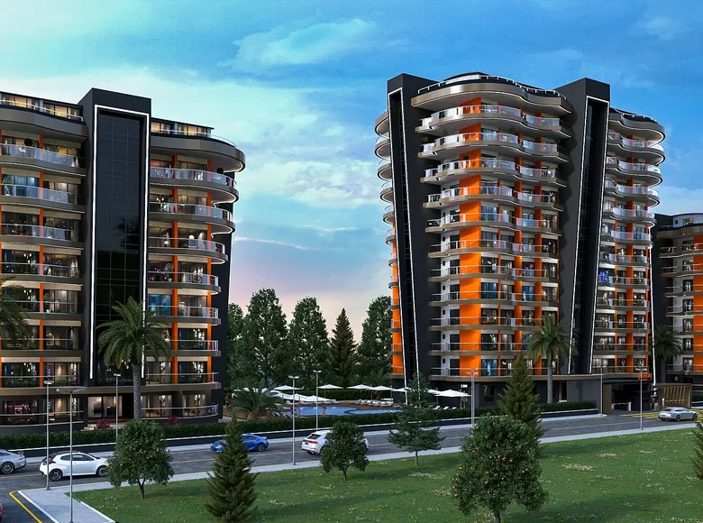 Penthouse 4 pokoi 145 m² Mahmutlar, Turcja