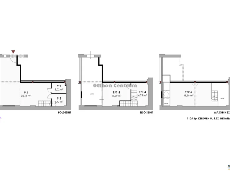 Квартира 4 комнаты 73 м² Будапешт, Венгрия