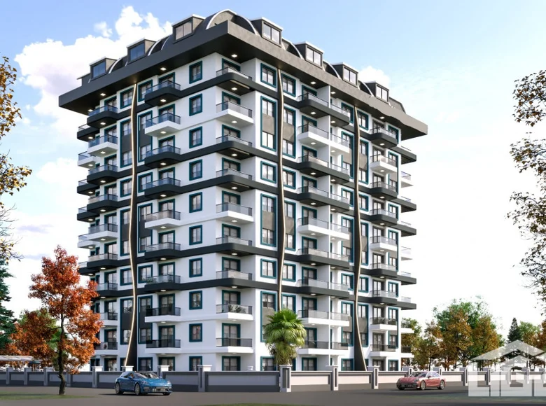 Квартира 3 комнаты 43 м² Алания, Турция