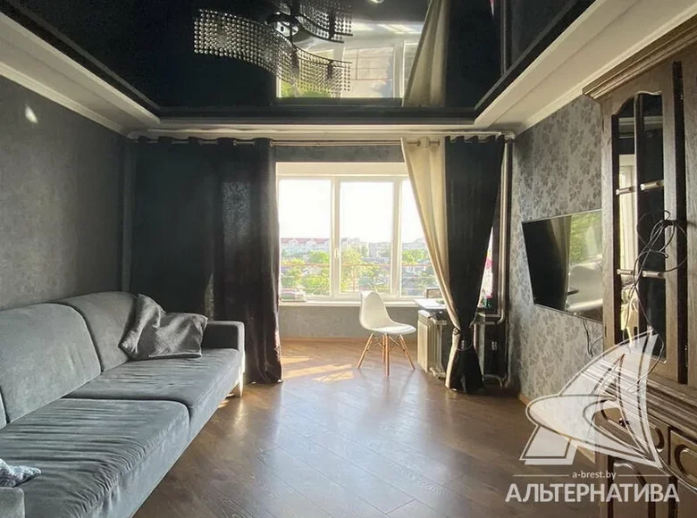 2 room apartment 52 m² Brest, Belarus