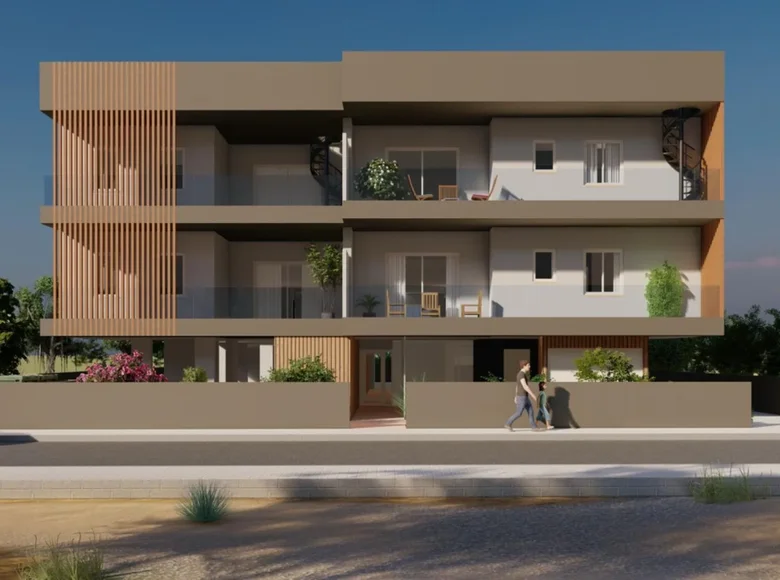Mieszkanie 2 pokoi 75 m² Latsia, Cypr