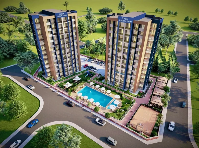 Apartamento 3 habitaciones 110 m² Mezitli, Turquía