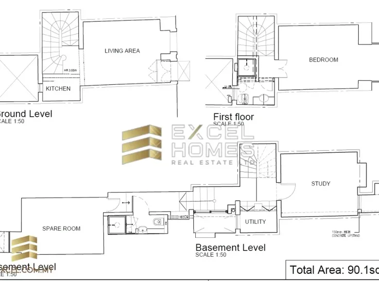 Townhouse 2 bedrooms  Valletta, Malta