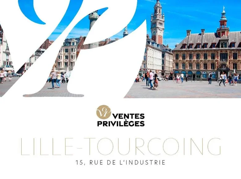 Wohnung 3 Schlafzimmer 61 m² Tourcoing, Frankreich
