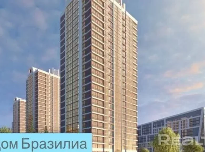 Квартира 2 комнаты 43 м² Минск, Беларусь