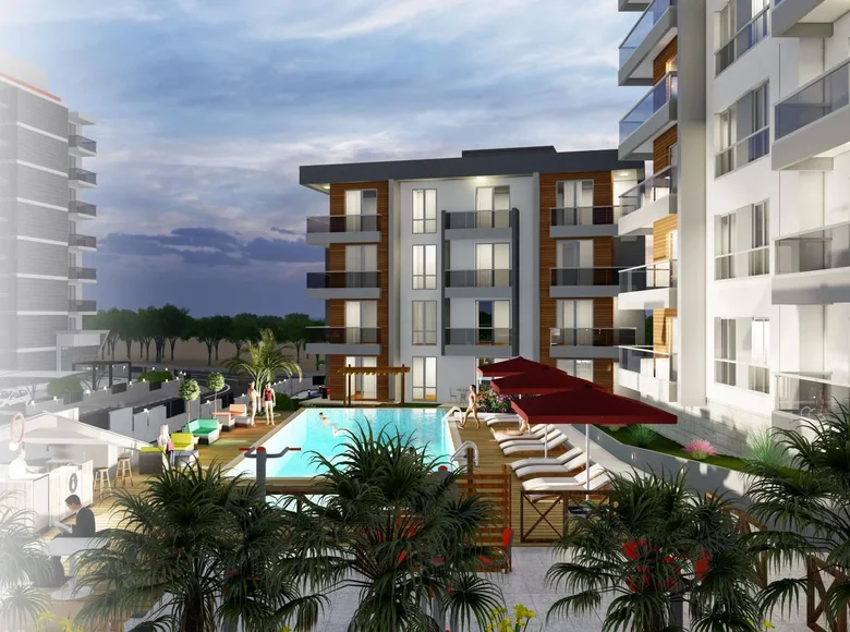 Wohnung 3 Schlafzimmer 100 m² Mittelmeerregion, Türkei