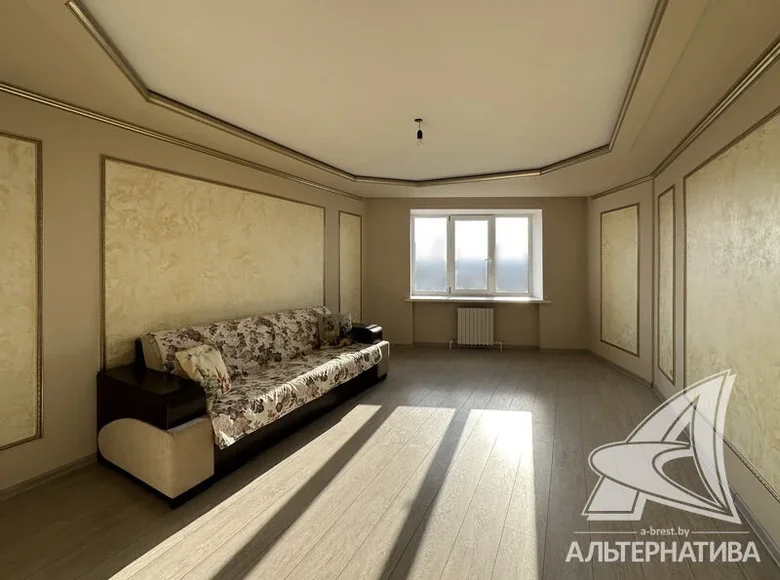 Mieszkanie 2 pokoi 63 m² Muchaviecki sielski Saviet, Białoruś