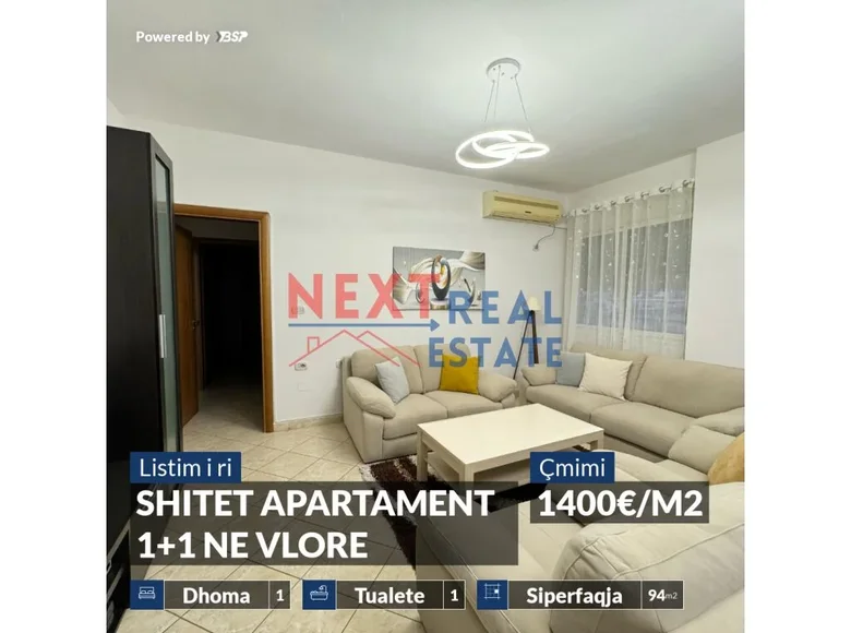 1 bedroom apartment 88 m² Vlora, Albania