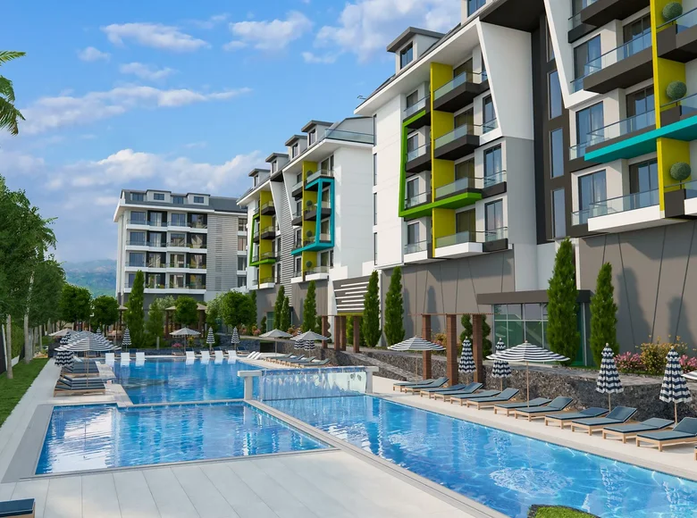 Mieszkanie 4 pokoi 120 m² Alanya, Turcja