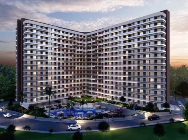 Квартира 1 спальня 62 м² Акдениз, Турция