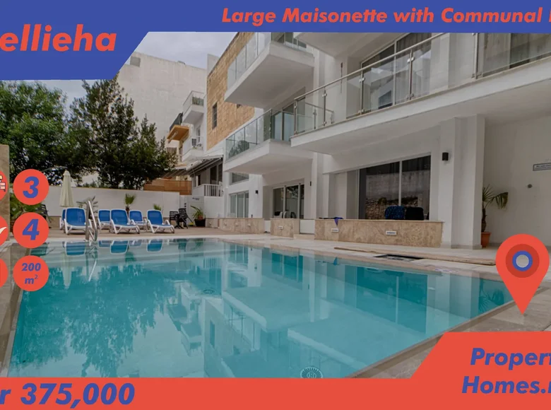 Apartamentos multinivel 10 habitaciones 220 m² Mellieha, Malta