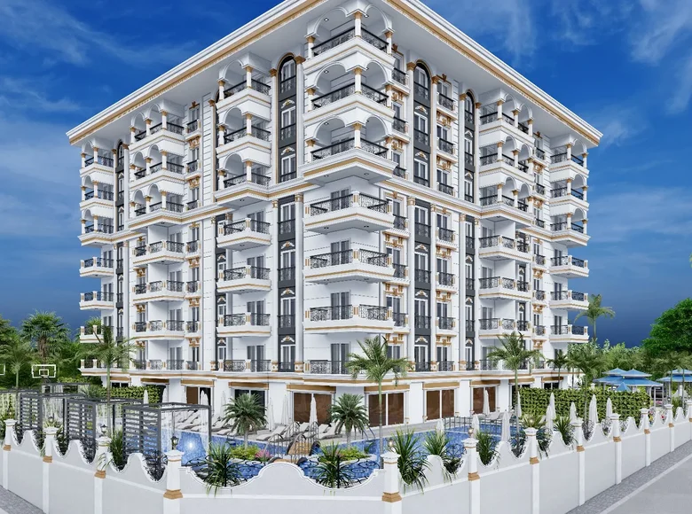 Wohnung 2 zimmer 58 m² Alanya, Türkei