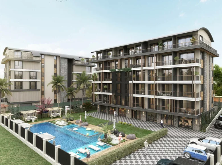 Doppelhaus 3 zimmer 100 m² Oba, Türkei