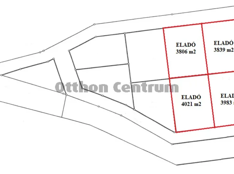 Grundstück 3 806 m² Ungarn, Ungarn