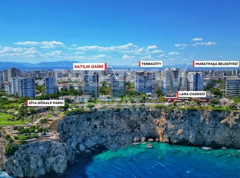 Appartement 5 chambres 250 m² Muratpasa, Turquie