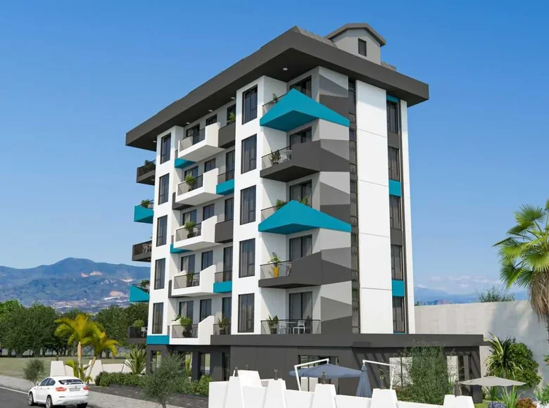 2 bedroom apartment 63 m² Avsallar, Turkey