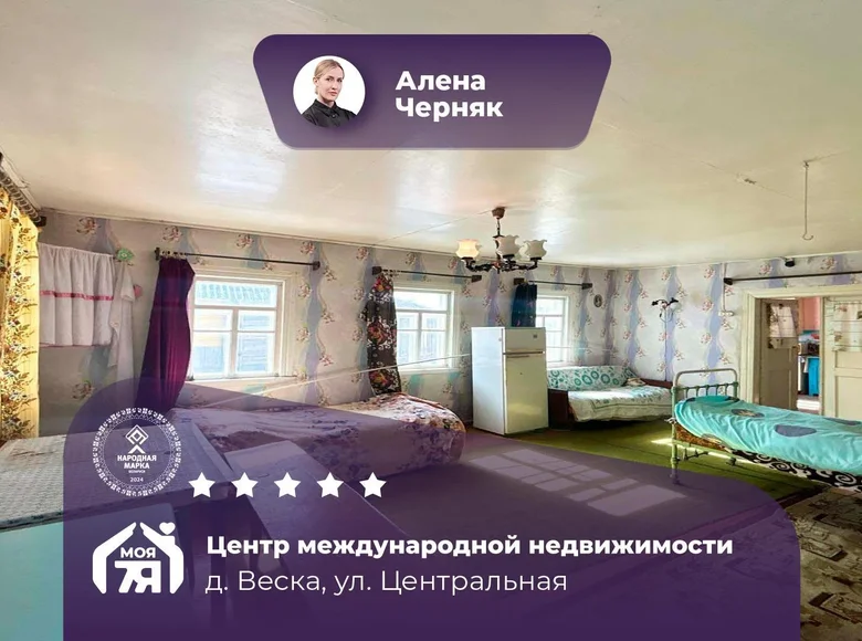 Дом 70 м² Октябрьский сельский Совет, Беларусь