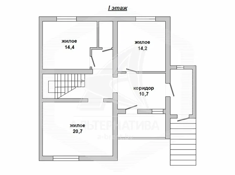 Квартира 4 комнаты 150 м² Брест, Беларусь