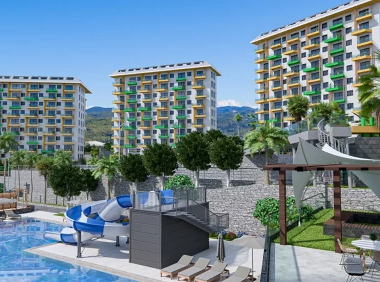 1 bedroom apartment 55 m² Avsallar, Turkey