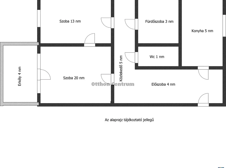 Apartamento 2 habitaciones 51 m² Budapest, Hungría