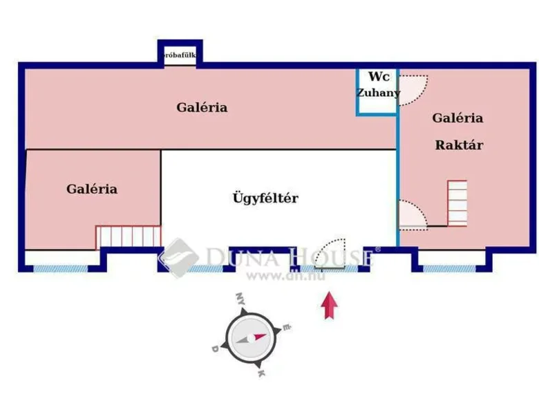 Nieruchomości komercyjne 77 m² Budapeszt, Węgry