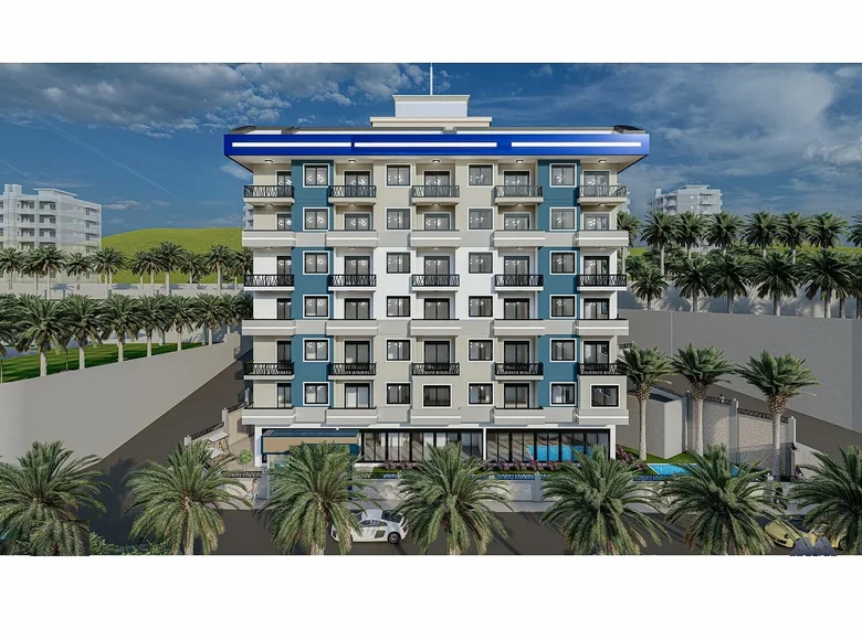 Penthouse 4 pokoi 155 m² Mahmutlar, Turcja