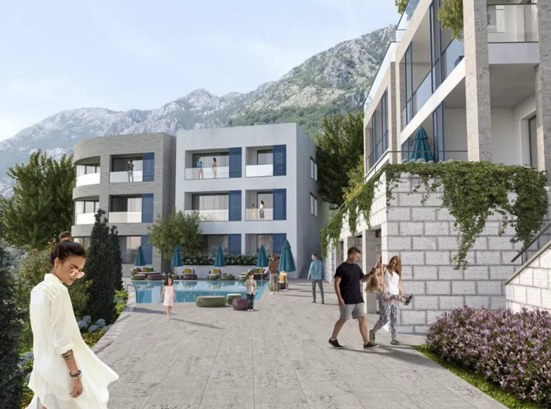 Apartamento 2 habitaciones  Morinj, Montenegro