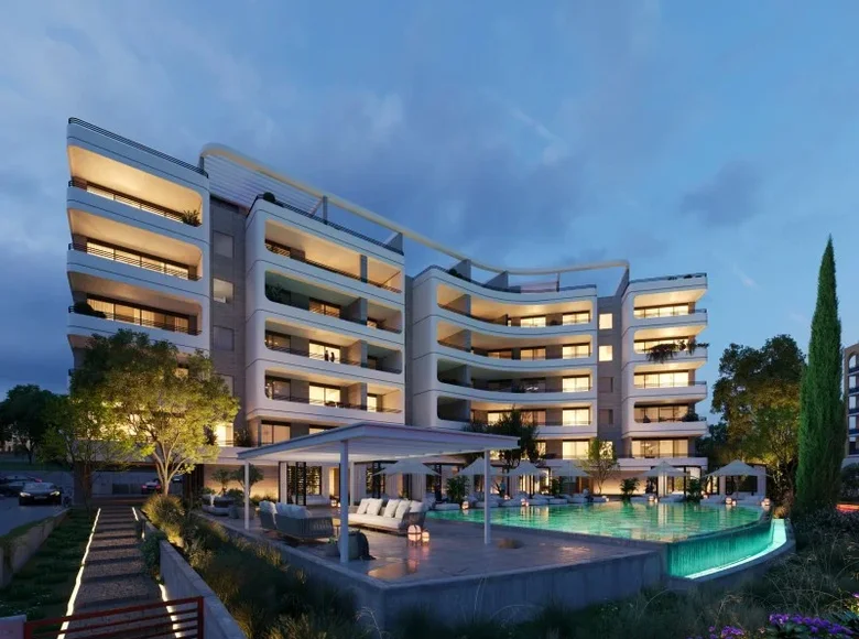 Mieszkanie 2 pokoi 171 m² Agios Tychonas, Cypr