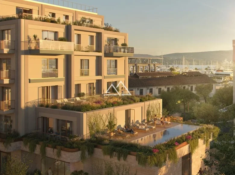 Квартира 1 комната 52 м² Тиват, Черногория