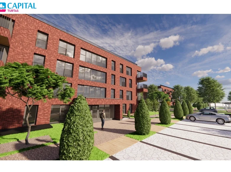 2 room apartment 47 m² Jurbarkas, Lithuania