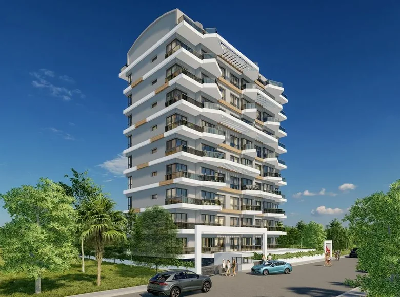 Квартира 2 комнаты 50 м² Махмутлар центр, Турция