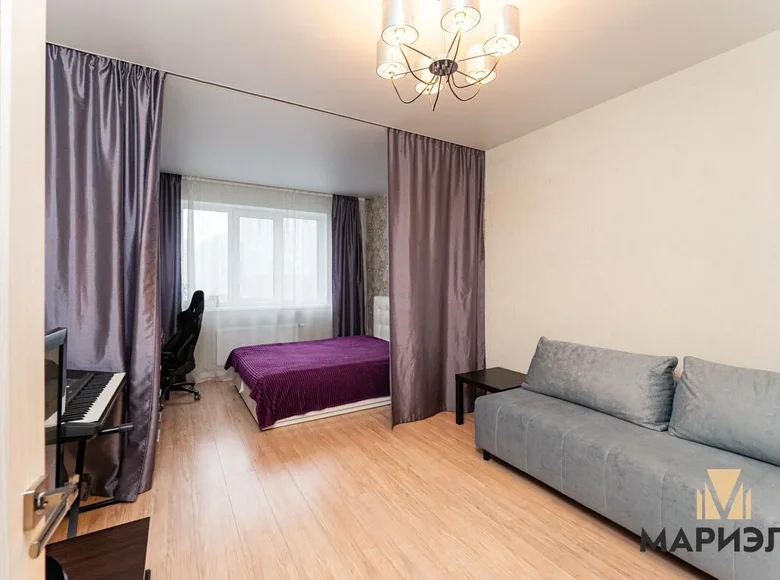 1 room apartment 46 m² Minsk, Belarus