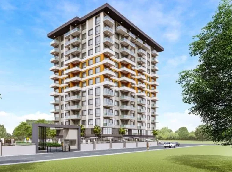 Квартира 1 спальня 55 м² Аланья, Турция
