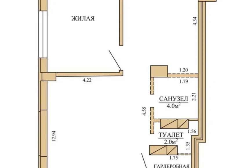Appartement 3 chambres 78 m² Minsk, Bélarus